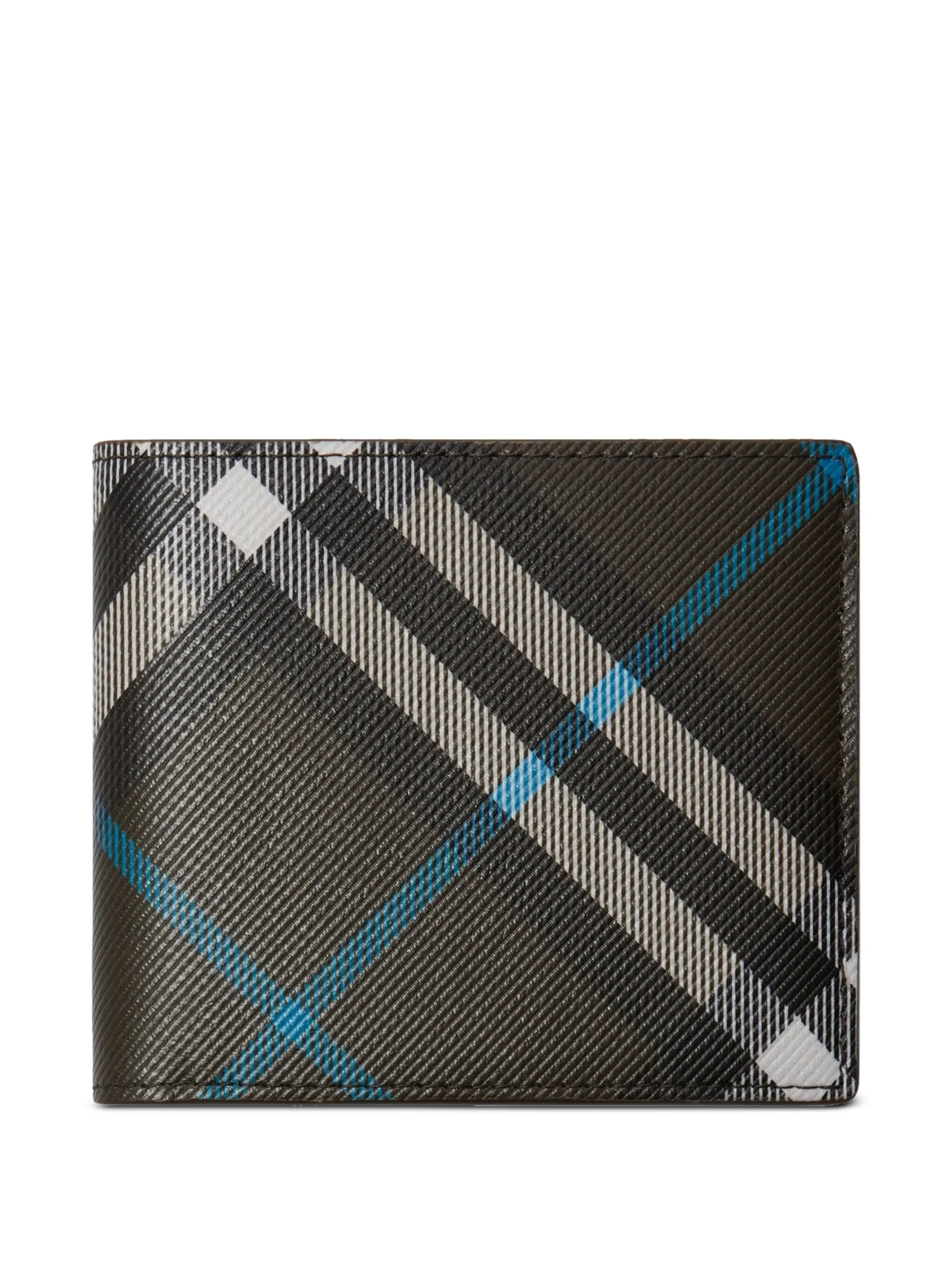 

Бумажник в клетку Burberry, черный