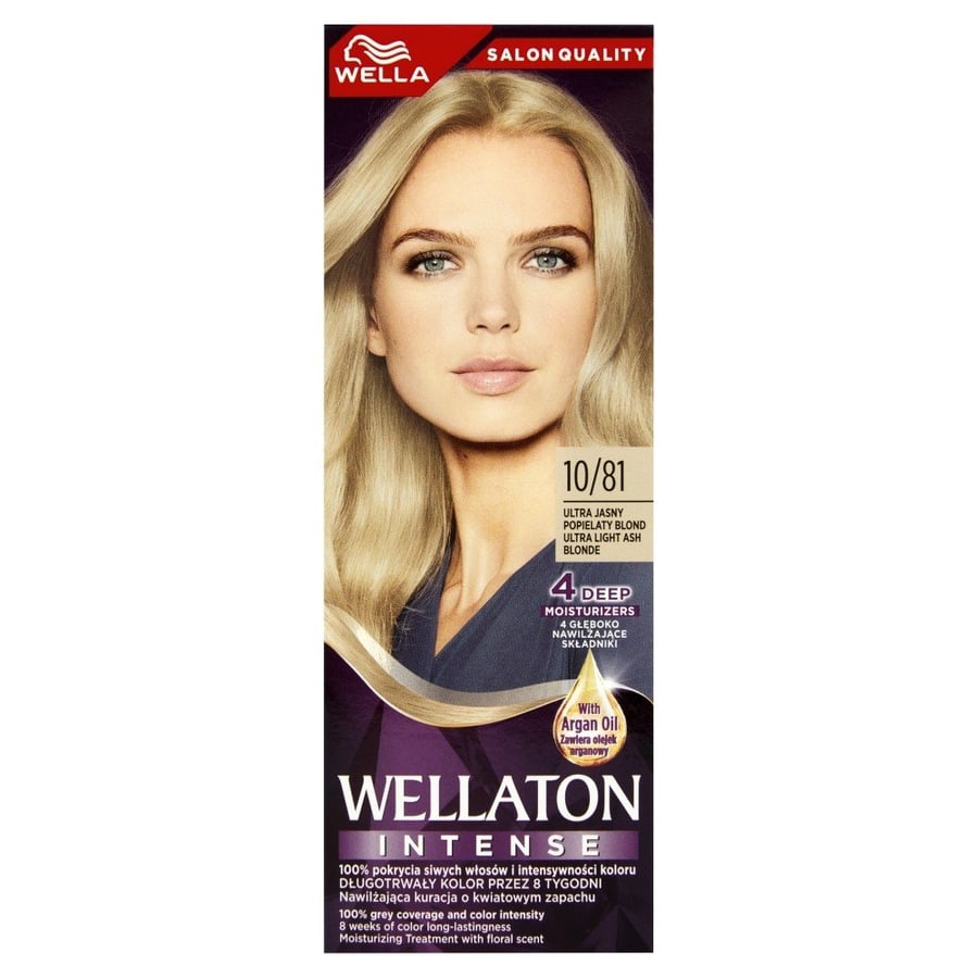 

Интенсивная крем-краска Wellaton Ultra Blond 10/81