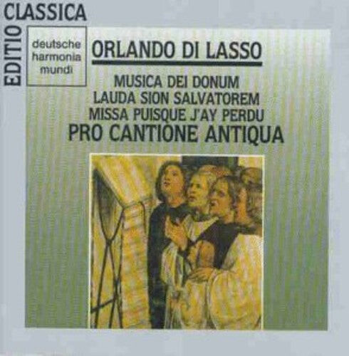 

CD диск Lassus / Pro Cantione Antiqua: Musica Dei Donum