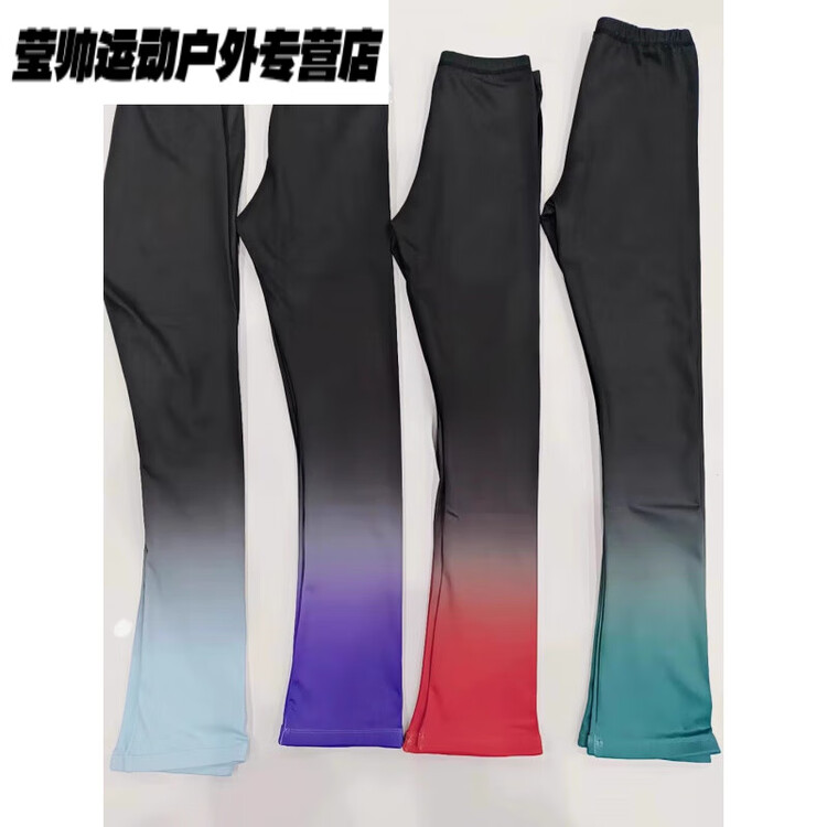 

HEAD Тренировочный костюм для фигурного катания, костюм для выступлений, высокоэластичные дышащие тренировочные брюки Q690, градиент, всесезонный стиль, размер M