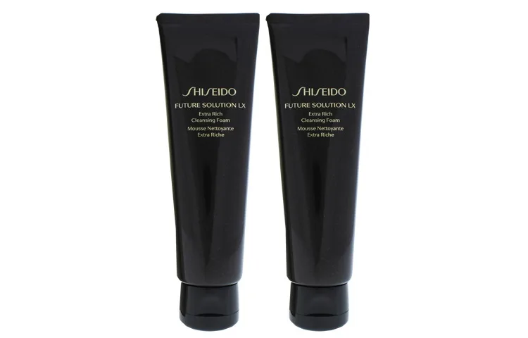 SHISEIDO Очищающее молочко с цветной глазурью для увлажнения, освежения и контроля жирности, 125ml*2