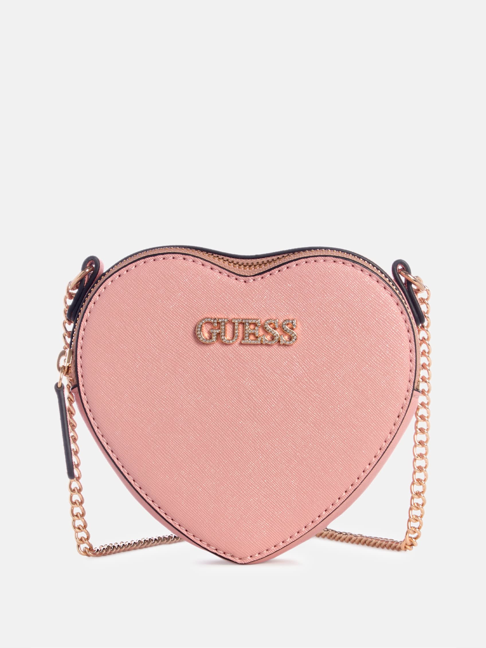 

Сумка через плечо Aubrie Heart Guess Factory, розовый