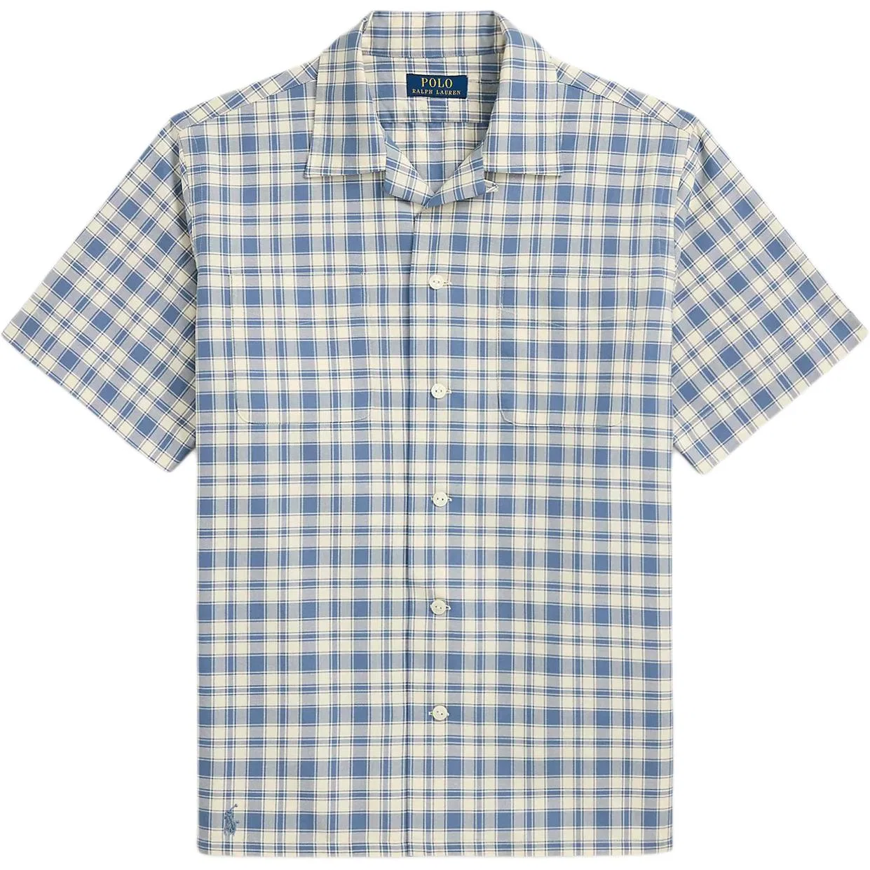 Рубашка классическая мужская Polo Ralph Lauren Cream Blue