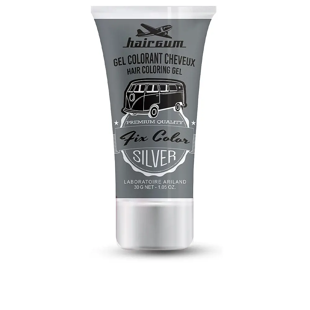 

Гель для душа Fix color gel colorant Hairgum, цвет silver, 30 мл.