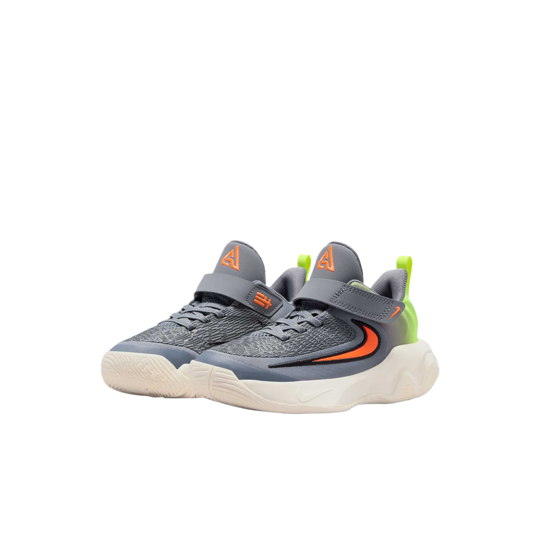 Giannis Immortality 4 Low top Training Shoes Kids' Nike, темно indigo/full темно красный/fluorescent желтый/sail белый — фото 4