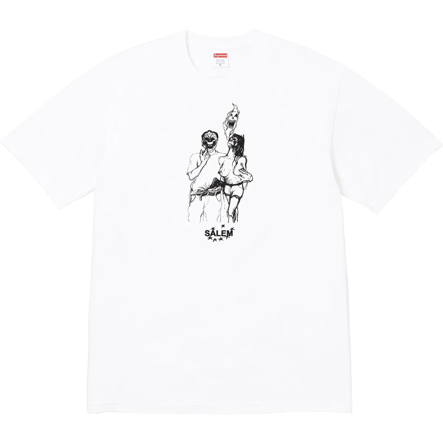 Футболка Supreme x SALEM SS26 WEEK12 Unisex Black — фото 3
