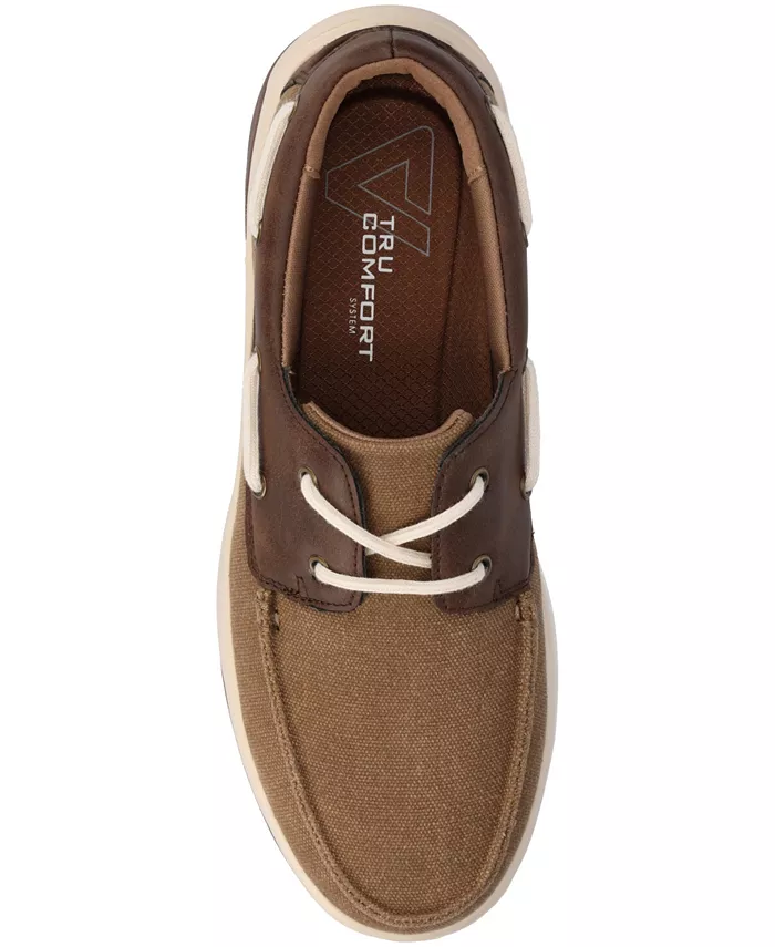 Мужские лодочные туфли Catamaran Low Top Flexible Sneaker Vance Co., коричневый — фото 4