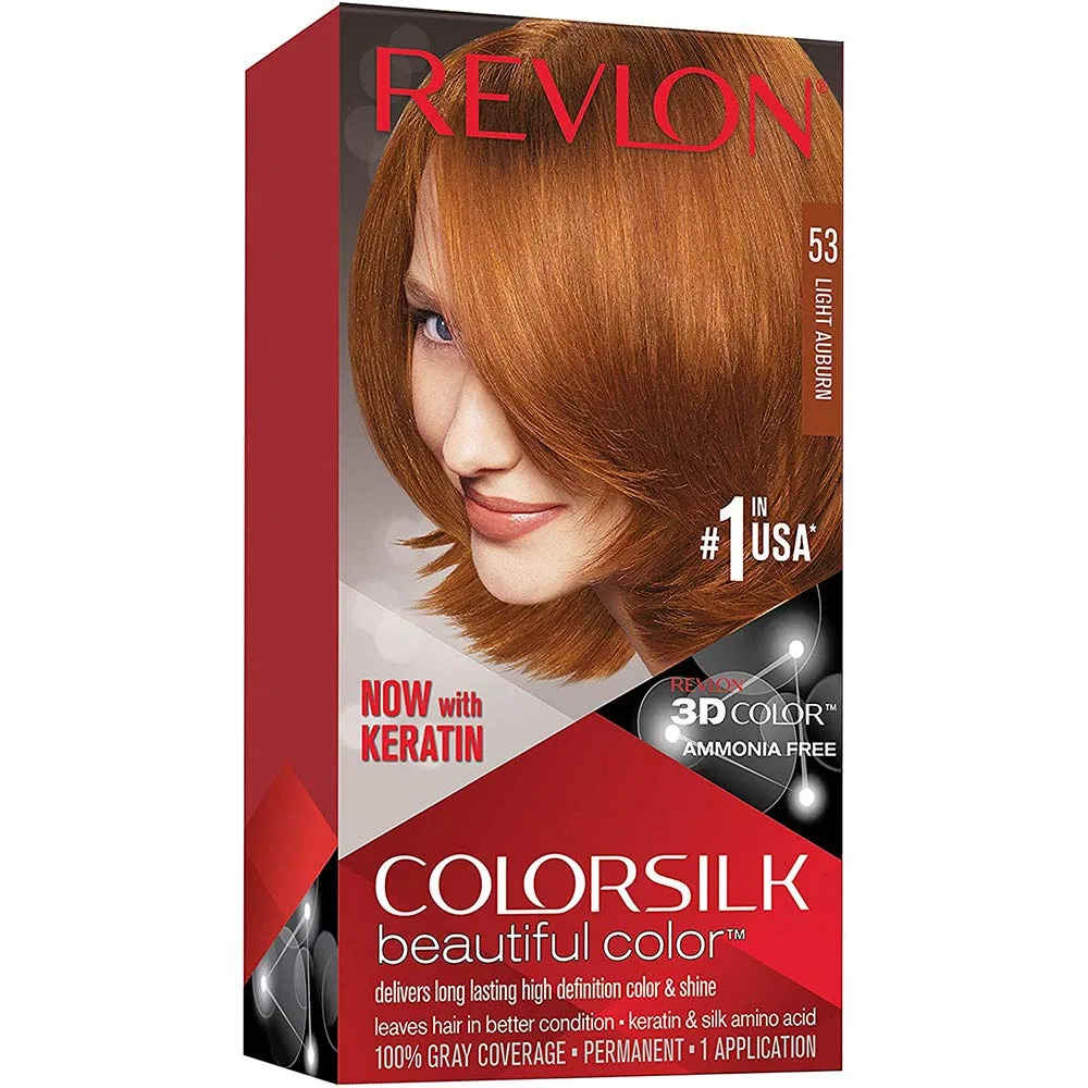 Краска для волос Revlon Colorsilk #53 Light Auburn 5R Revlon