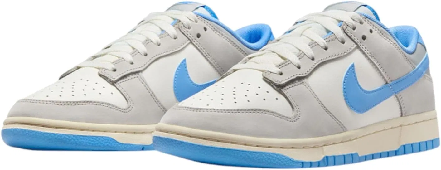 Кроссовки мужские Nike Dunk Low, цвет Sail/University Blue — фото 2