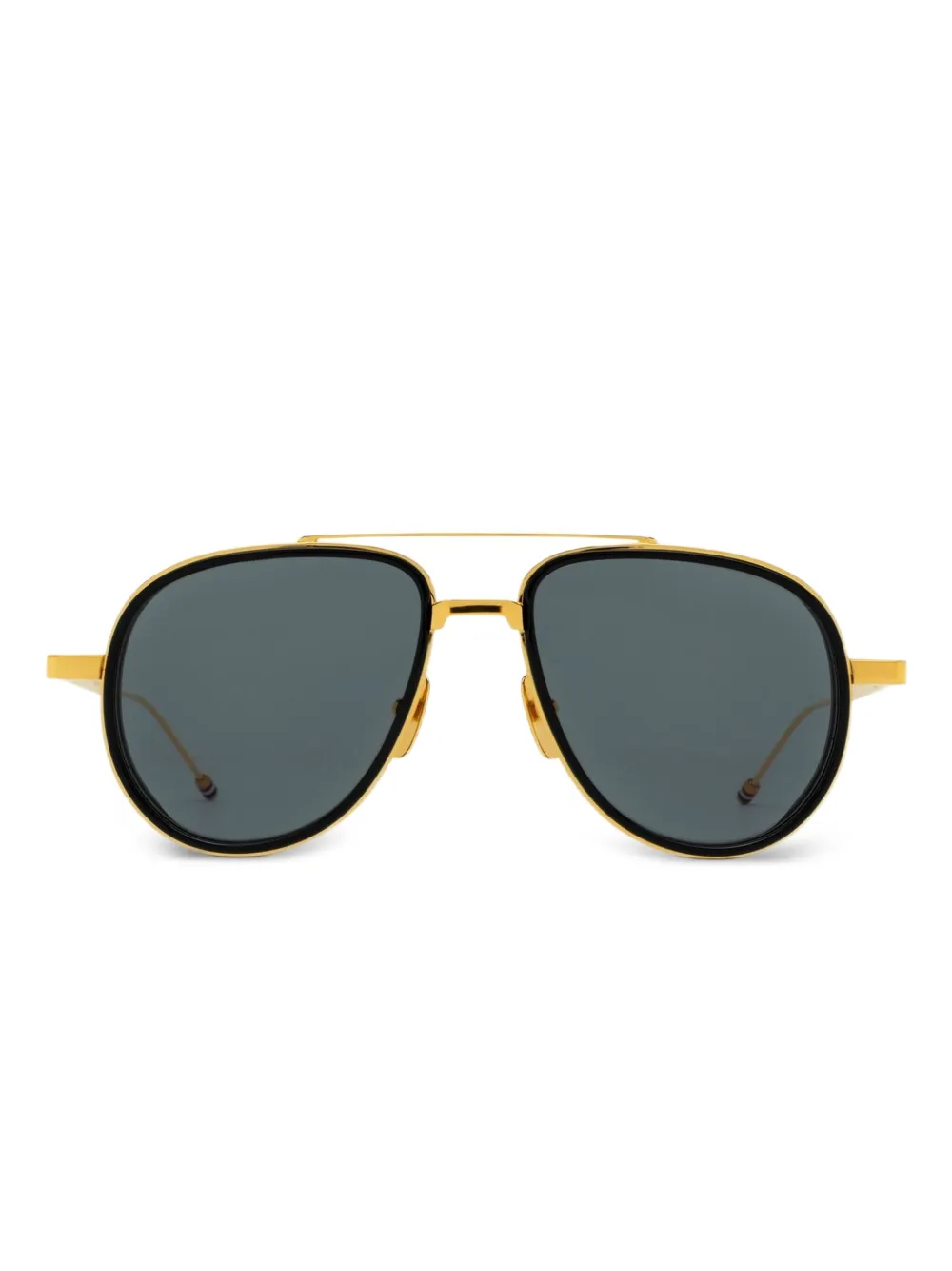 

Солнцезащитные очки UES929AG0003 712 YELLOW GOLD Thom Browne Eyewear