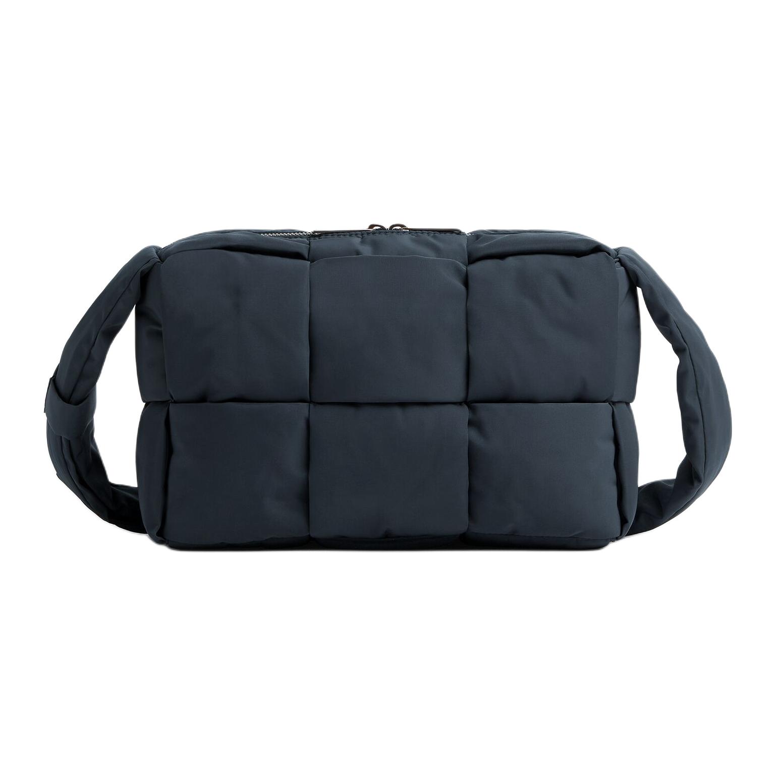 

ARCO Полиэстер Сумка для фотоаппарата Наплечная сумка Кросс-боди Средний размер Мужская Теневой серый Bottega Veneta