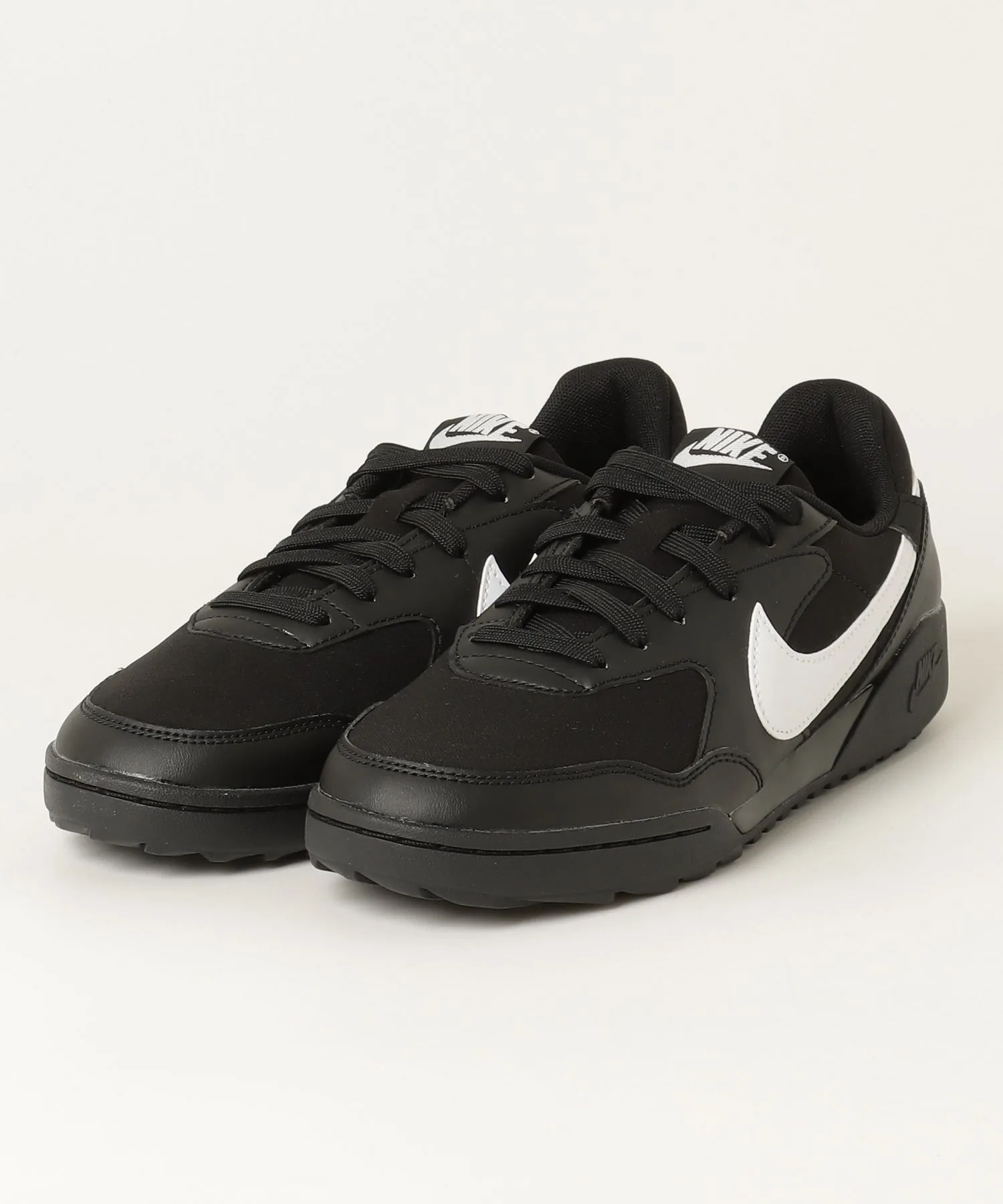 Мужские кроссовки из текстиля и замши с увеличенным логотипом Teramanta NIKE черные