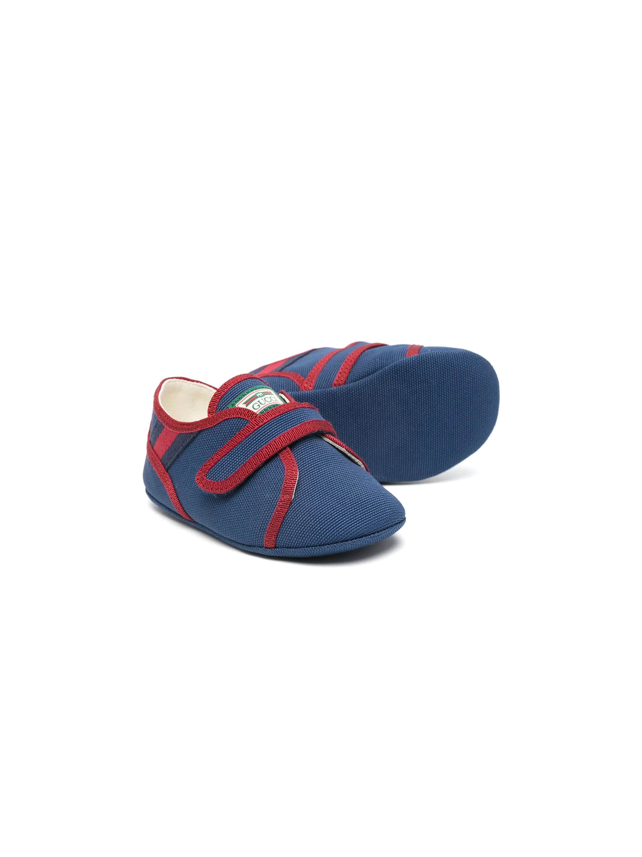Пинетки Tennis 1977 Gucci Kids, синий — фото 2
