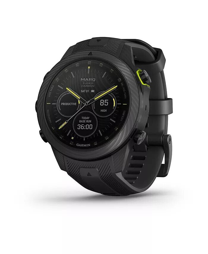 

Marq Athlete (2-е поколение) — Carbon Edition Garmin, черный