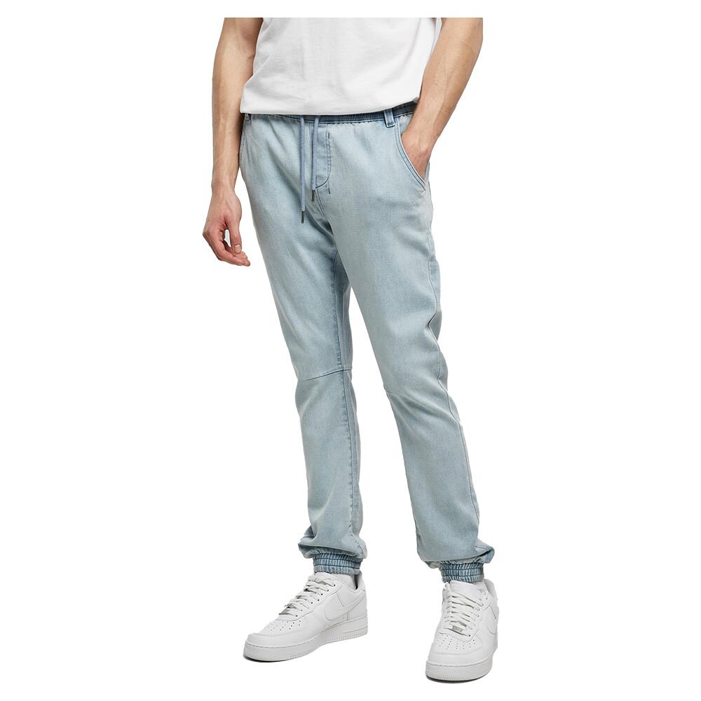 

Брюки Urban Classics Knitted Denim Tracksuit, синий