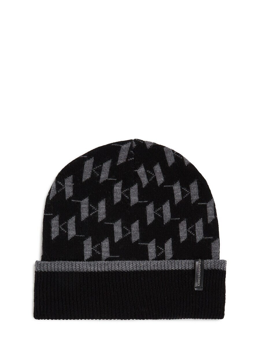 

Шапка Karl Lagerfeld Beanie, черный