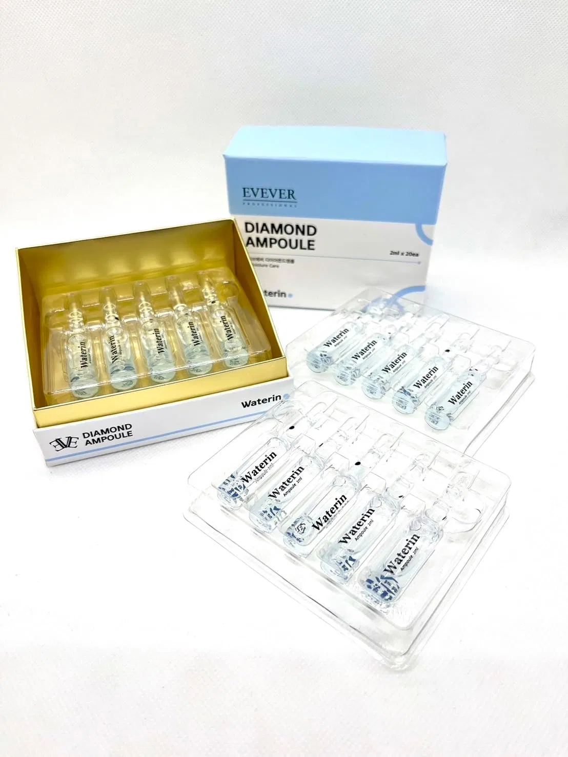 Сыворотка — Увлажняющая EVEVER Diamond Ampoule WATERIN по, 2 мл — фото 3