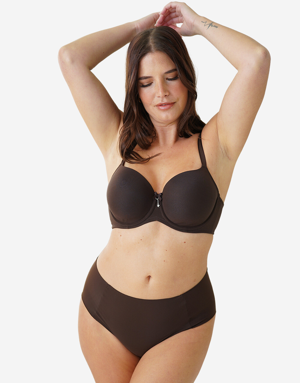 

Трусы SugarShape Hight Brazilian Invisible (High Brazilian ), цвет mocca