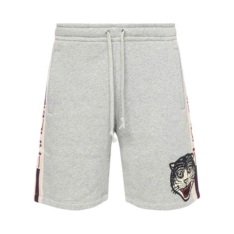 

Шорты Gucci Track Shorts Medium Grey/Milk/Red, серый