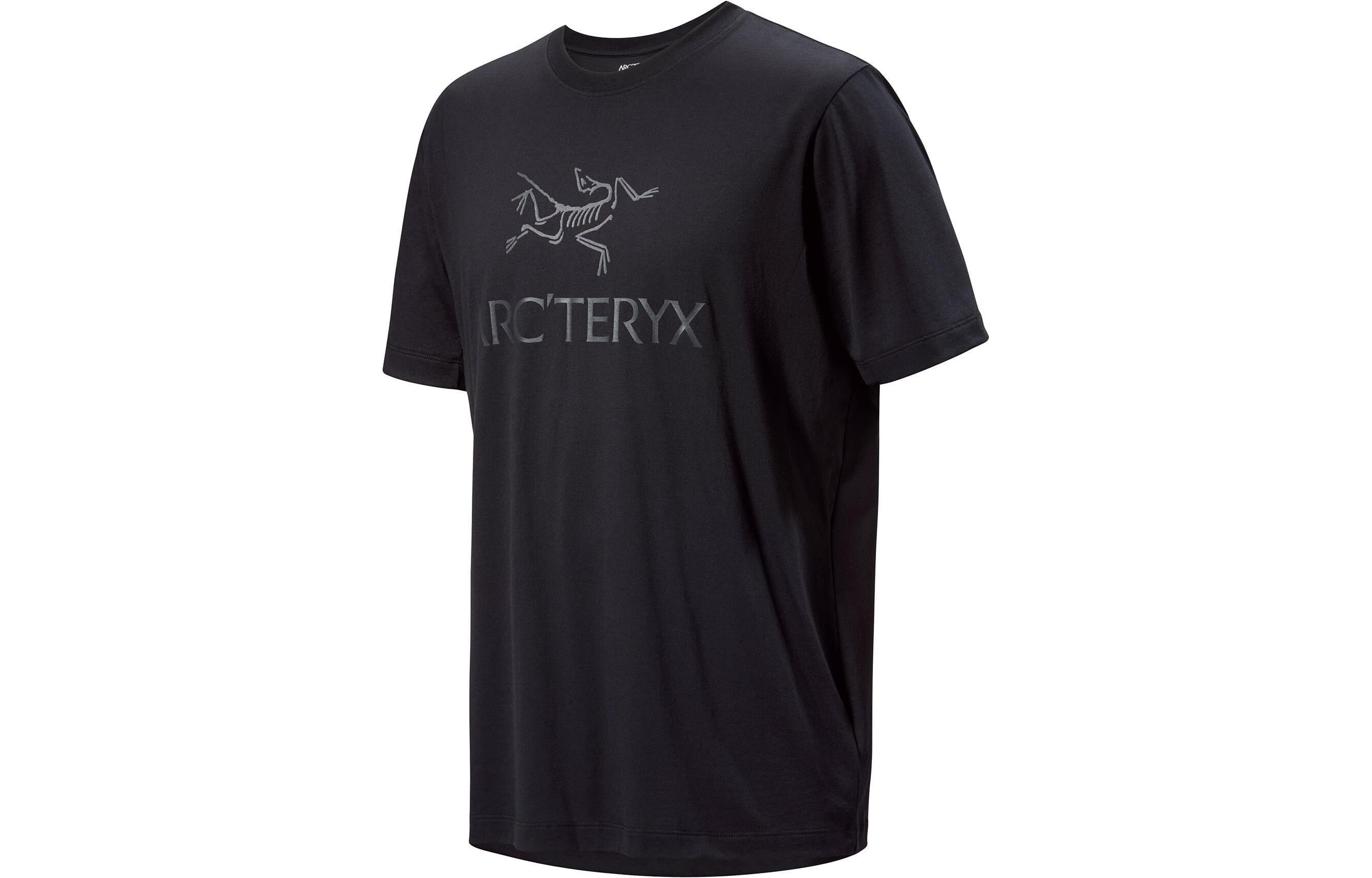 

Футболка с логотипом Arc'teryx Arc'Word Arcteryx, Ivory White/White Light