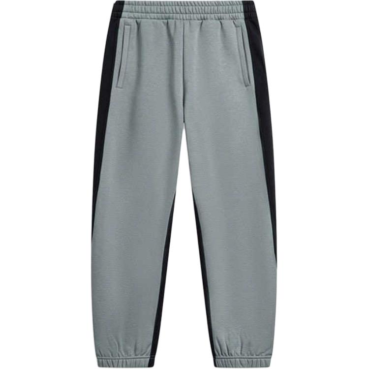

Трикотажные спортивные штаты LiNing Sports Life Collection мужские серые