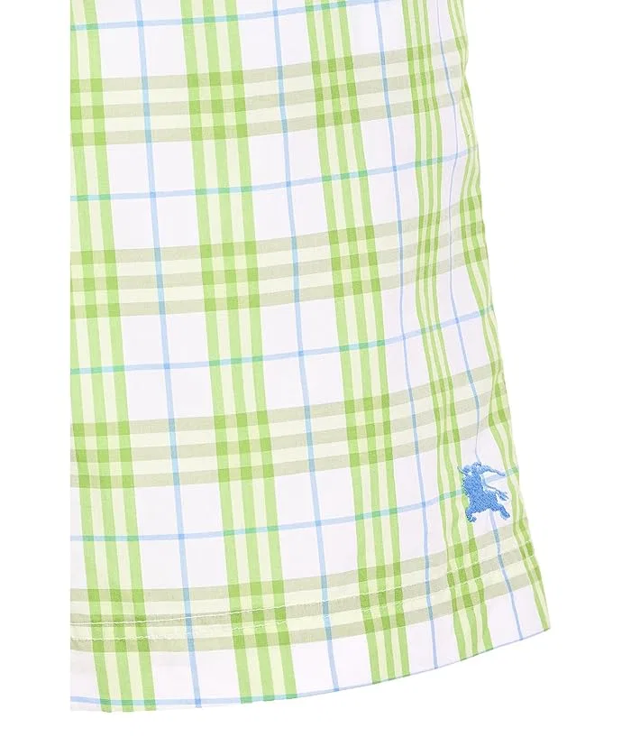 Шорты в клетку Felix Burberry Kids, Apple Green — фото 3