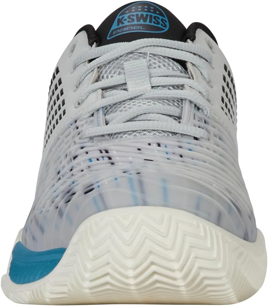 Мужские теннисные кроссовки K-Swiss Express Light 3 для падела, черный/голубой — фото 3