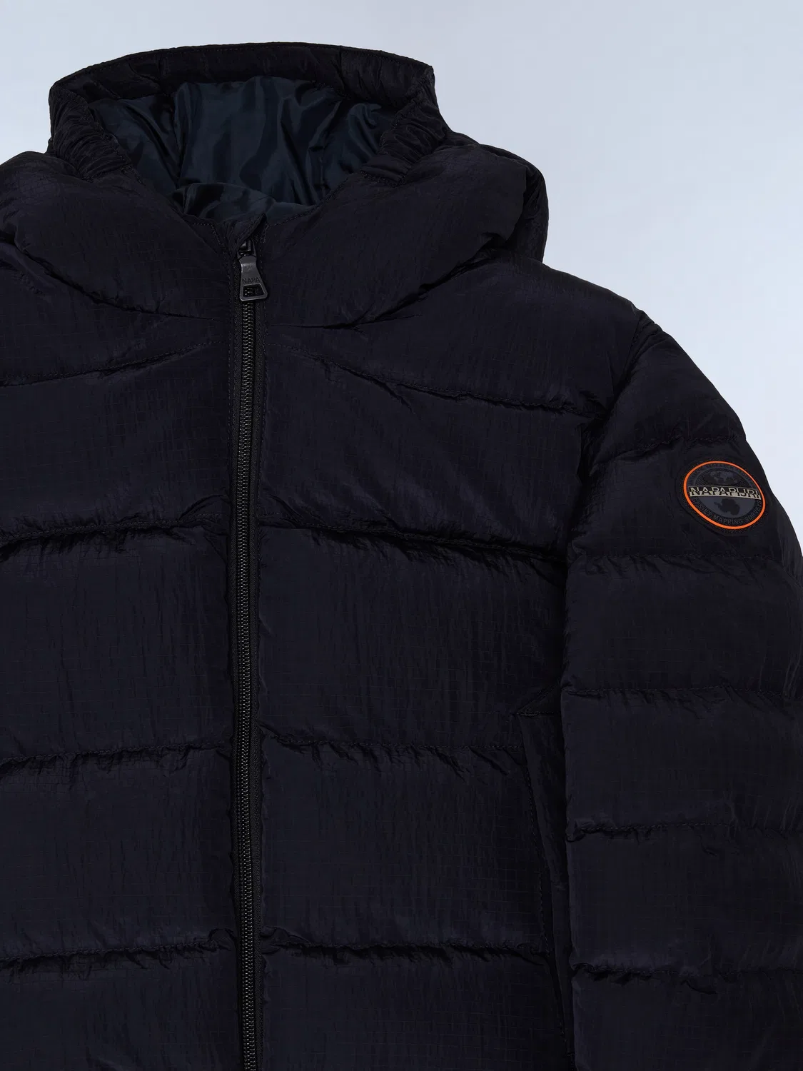 Зимняя куртка Napapijri A-Terez черного цвета — фото 3