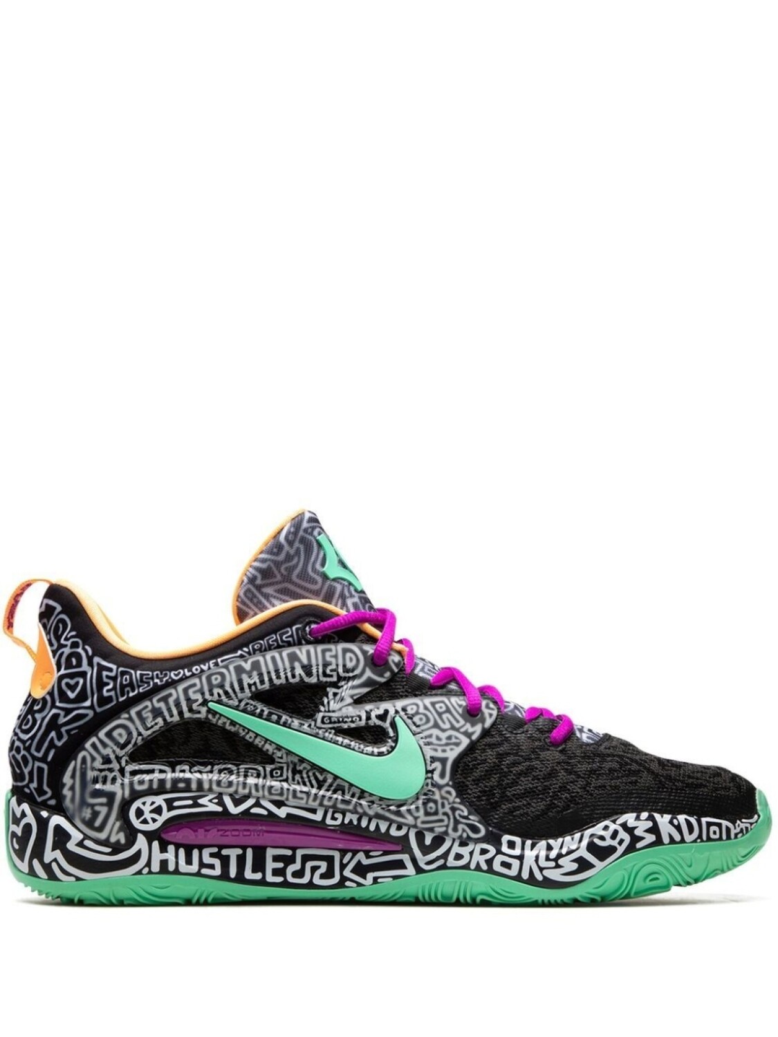 

Nike кроссовки KD 15 из коллаборации с Timothy Goodman, черный