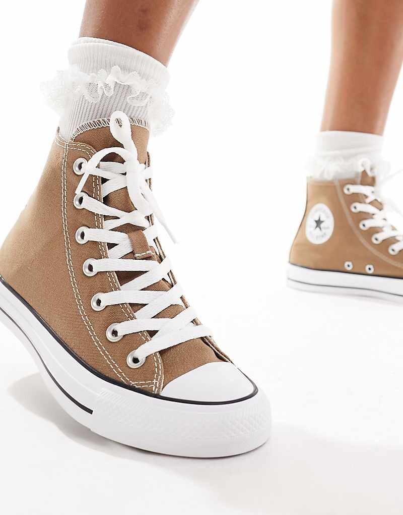 

Кроссовки Converse – Chuck Taylor All Star Hi – Kn 6chelhohe цвета Braun