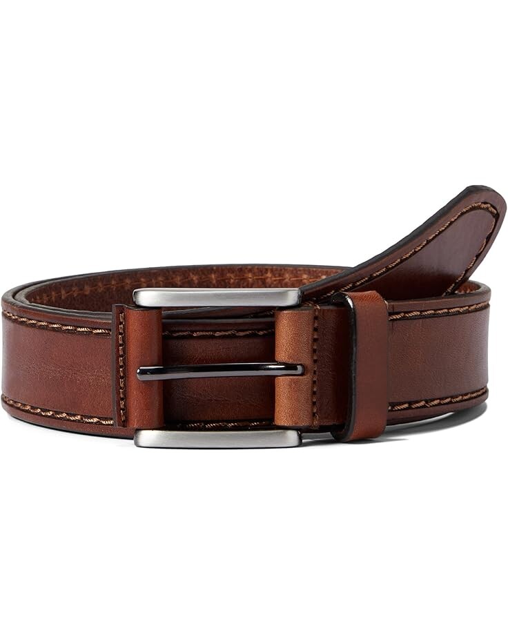 

Ремень Johnston & Murphy Laser Top Stitch Belt, желто-коричневый