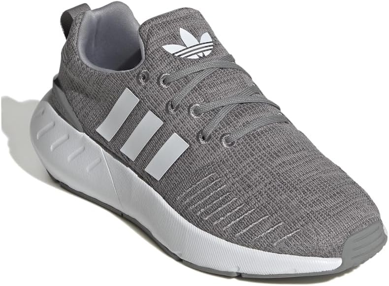 Детские кроссовки Adidas Swift Run 22 (унисекс), белый/серый — фото 3