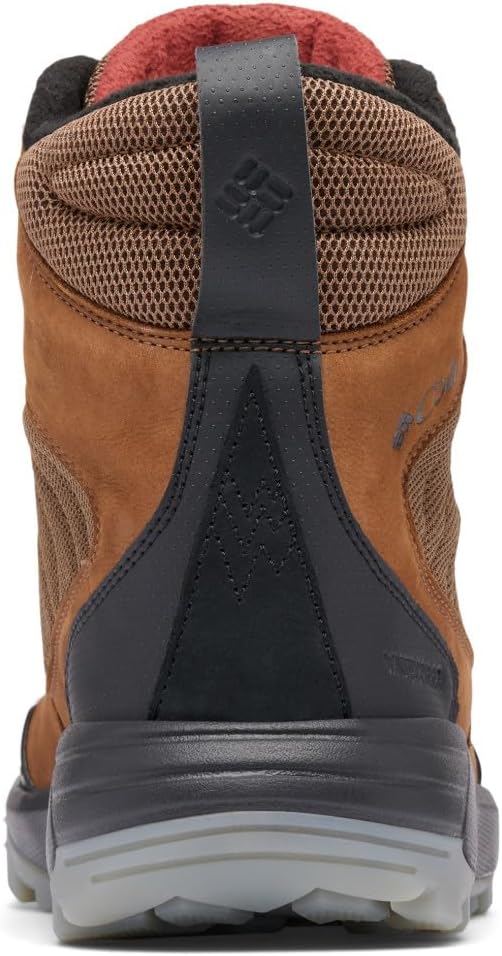 Columbia мужские ботинки Portlander Omni-heat Infinity, Dark Brown/Spice — фото 4