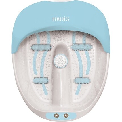 

Homedics 3 в 1 СПА для ног Успокаивающий гидромассаж Вибрация Тепло Микроциркуляция Магнитная стимуляция Рефлексотерапия 4 встроенных массажных ролика Сохранение тепла Функция горячей воды Улучшает кровообращение