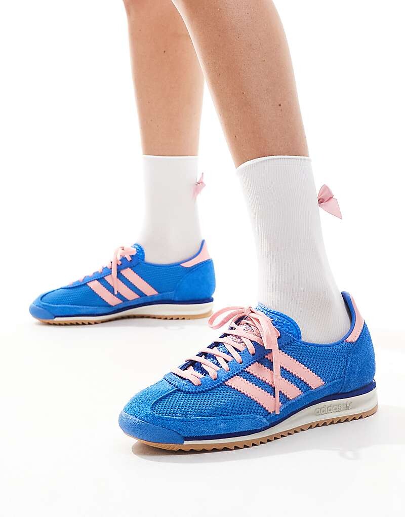 

Синие и розовые кроссовки adidas Originals SL 72 OG, Синий, Синие и розовые кроссовки adidas Originals SL 72 OG