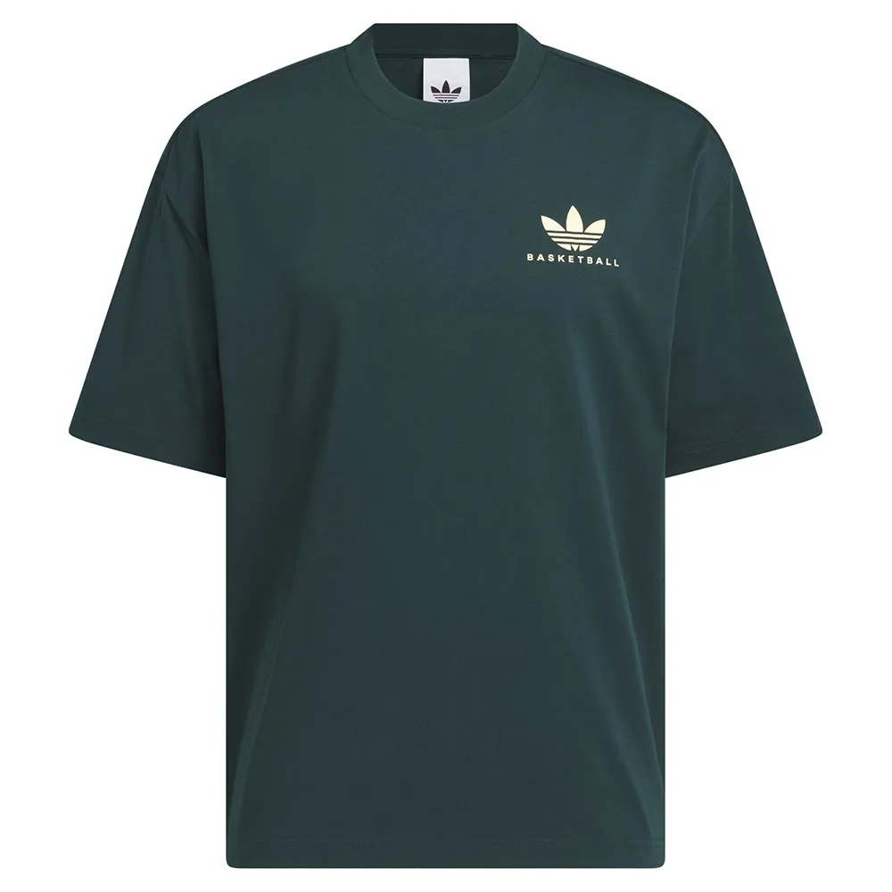

Футболка с коротким рукавом adidas Originals Worldwide Hoops GFX, зеленый