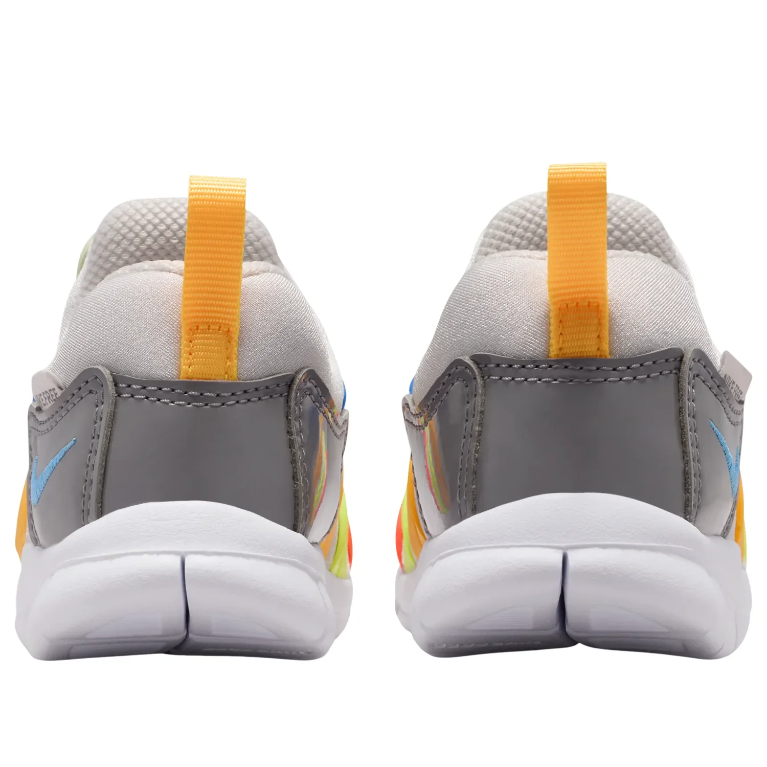 Кроссовки (TD) Nike Dynamo Free 'Vast Grey Bright Crimson University Blue' — фото 4