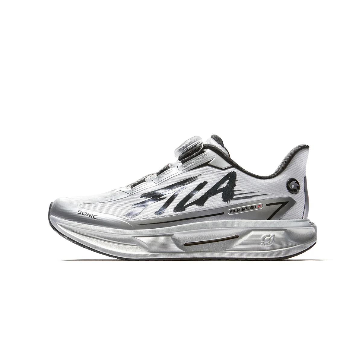 Кроссовки для бега SONIC PERFORMANCE FPF FILA KIDS, F-BV Space Silver/Black