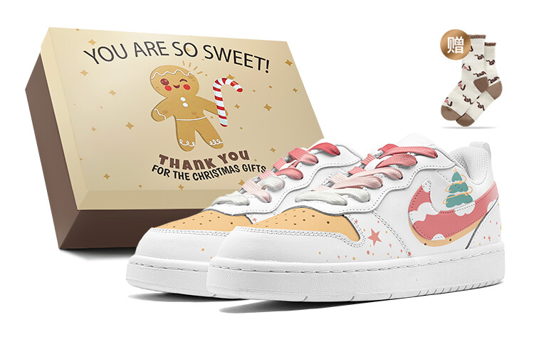

Кроссовки Nike Court Borough Skateboard Shoes Women's Low-Top Yellow