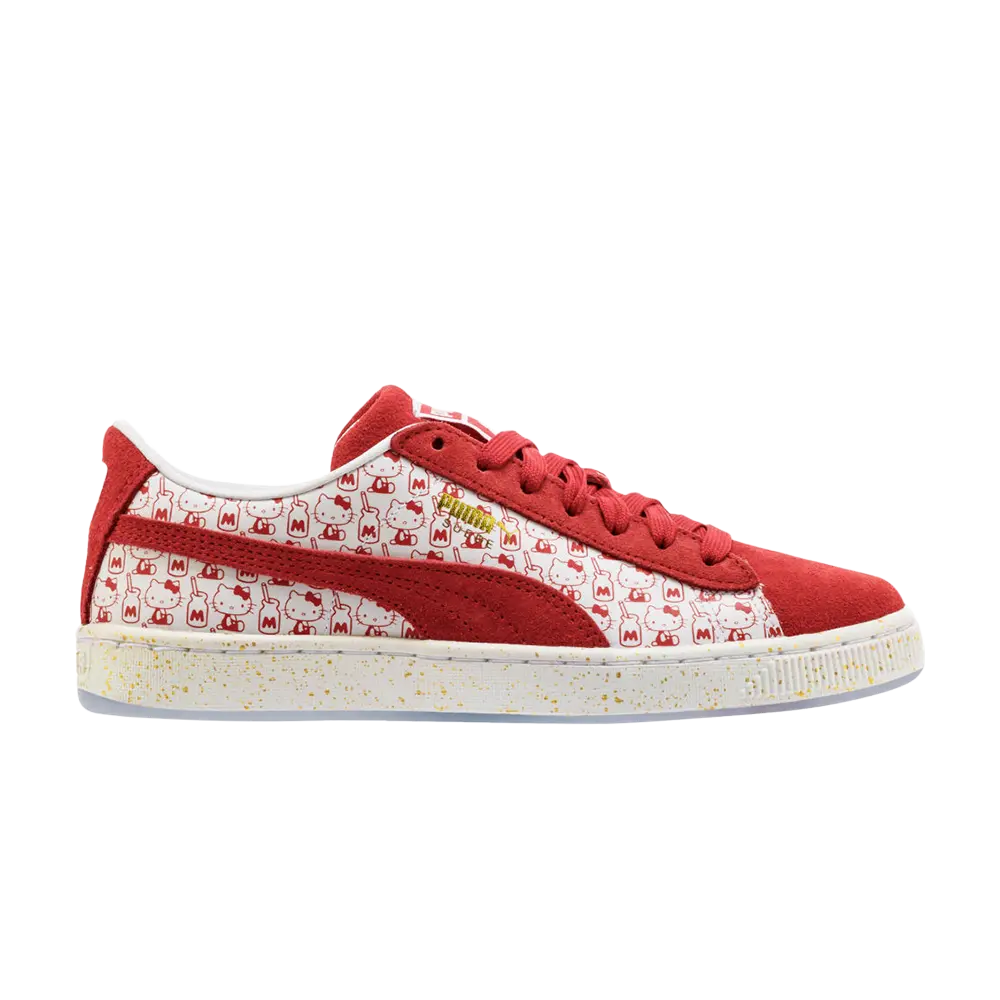 

Кроссовки Hello Kitty x Suede Classic GS Puma, красный