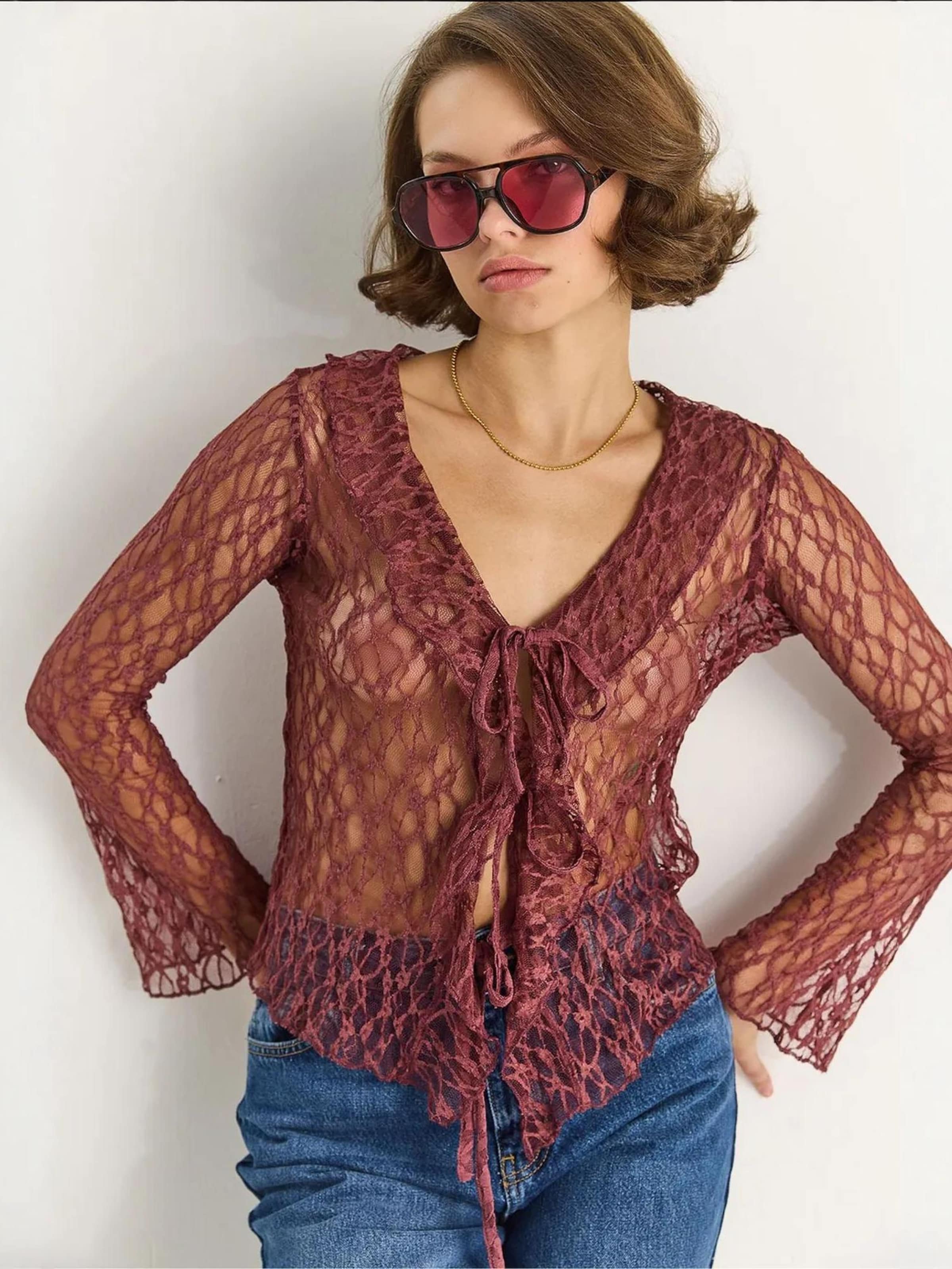 

Bianco Lucci Блузка в цвете Berry