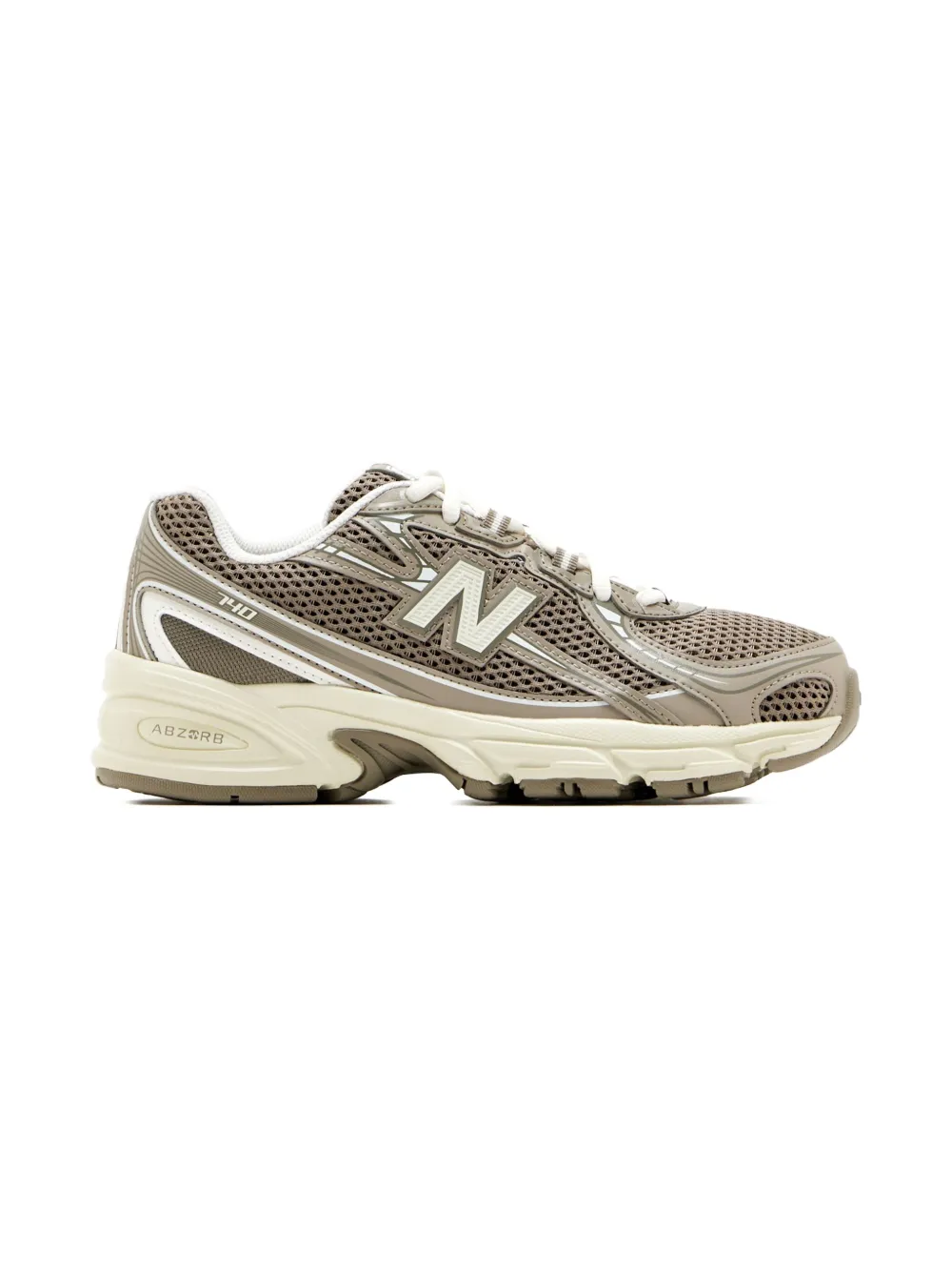 

Кроссовки 740 с сетчатыми вставками New Balance Kids, коричневый