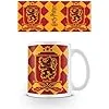 Керамическая кружка Harry Potter - Hogwarts - Gryffindor Crest, диаметр 8,5 см, высота 9,5 см empireposter