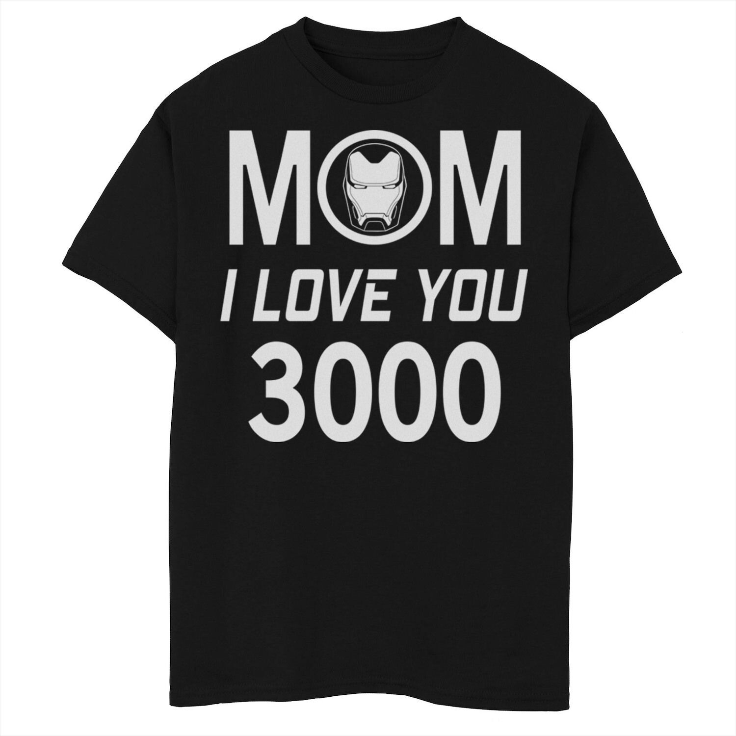 

Футболка с рисунком «День матери 3000» для мальчиков 8–20 лет «Marvel Iron Man Mom I Love You 3000» Licensed Character