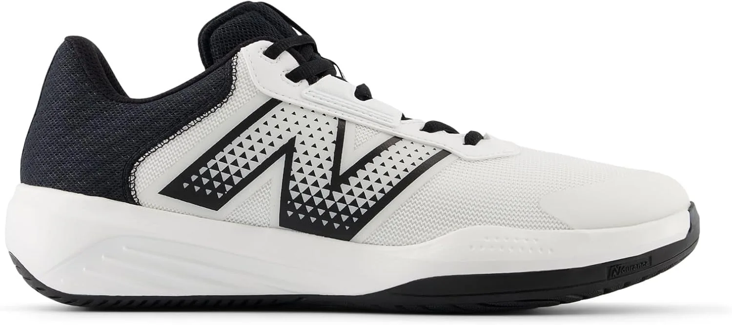 Мужские теннисные кроссовки 696v4 для твердого покрытия корта New Balance, белый — фото 2