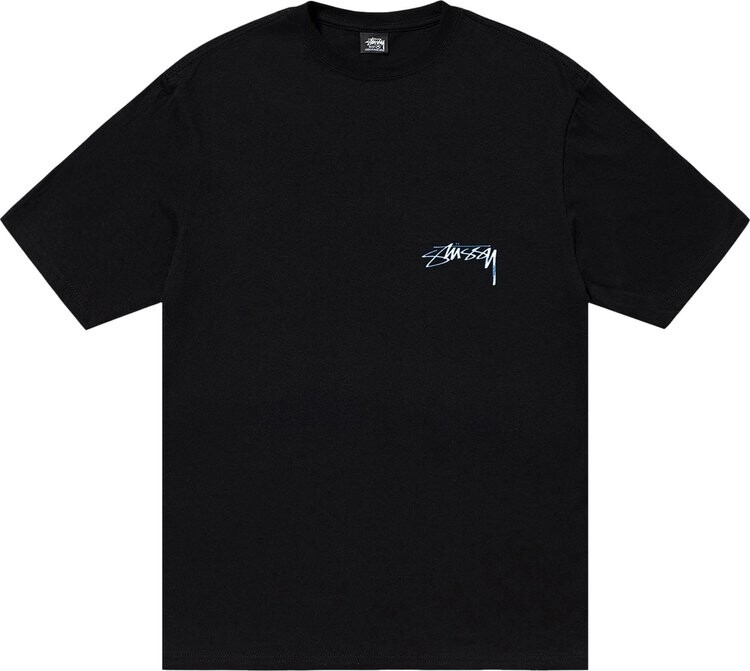 

Футболка Stussy Night Lights 'Black', черный
