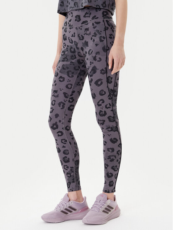 

Леггинсы slim fit Optime Essentials JN2650 Adidas, серый