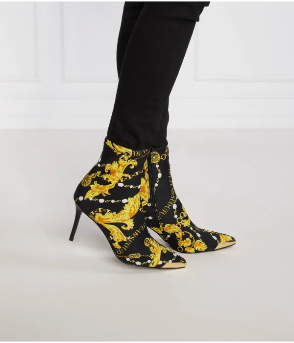 Ботильоны Versace Jeans Couture, черный — фото 2