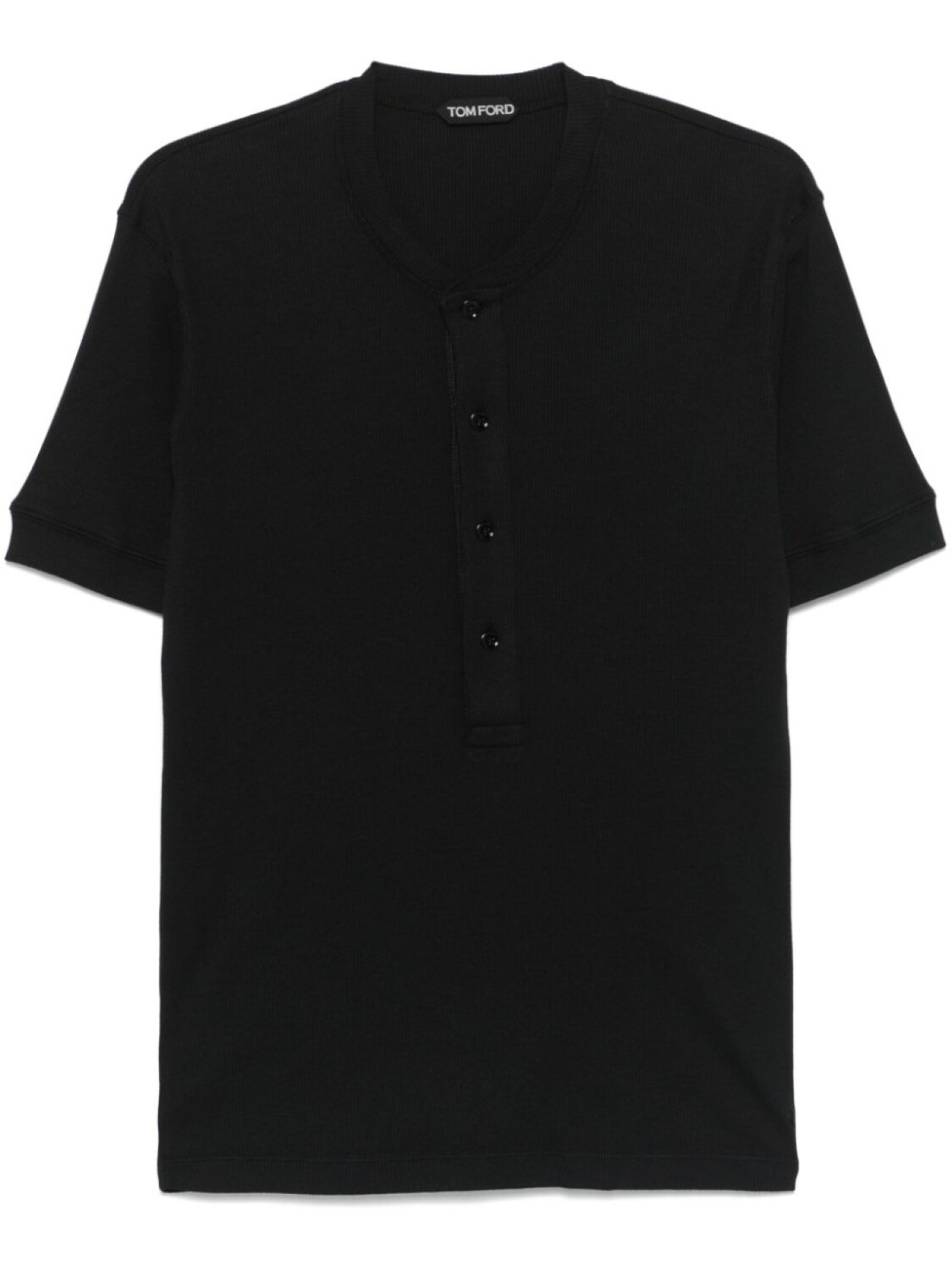 

TOM FORD футболка в рубчик, черный