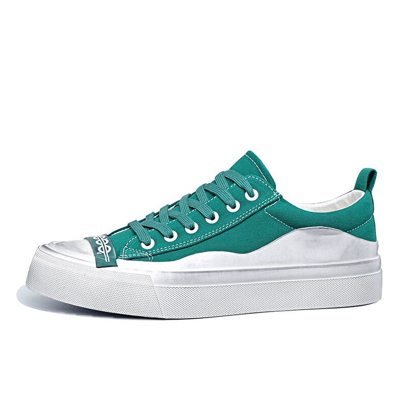 

Кеды Baoda Skateboard Shoes Men Low-Top, зеленый
